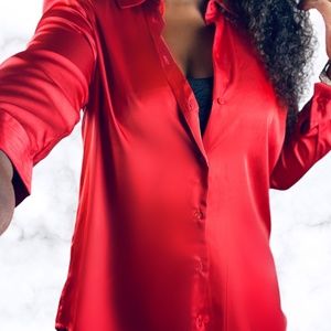 Belk, The Limited, red shirts